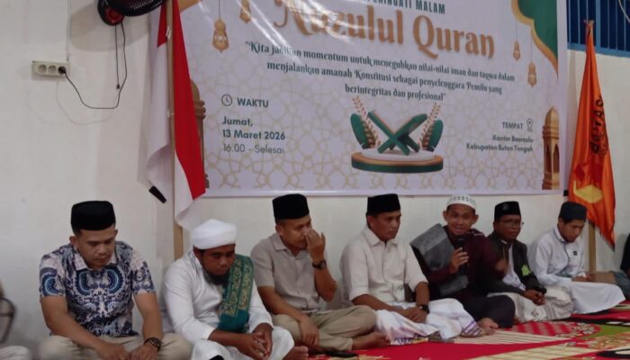 Bawaslu Buteng Jadikan Acara Peringatan Malam Nuzulul Qur’an Sebagai Momen Teguhkan Nilai-Nilai Iman dan Takwa