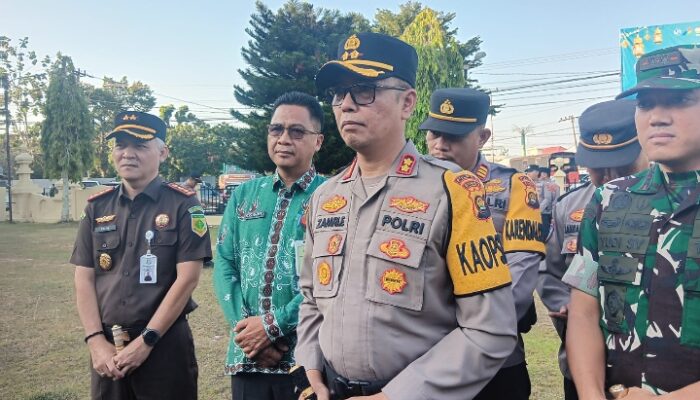 Polres Bungo Gelar Apel Pasukan Operasi Ketupat 2026