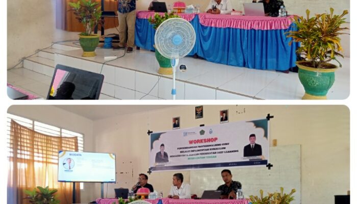 Selenggarakan Workshop Peningkatan Profesionalisme Guru, MTsN 4 Buton Tengah Hadirkan Instruktur Ahli ‘Deep Learning’