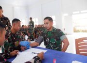 Gandeng PMI Buton, Yonif TP 870/SW Gelar Penyuluhan Kesehatan dan Donor Darah