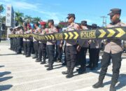 Perkuat Kesiapan dan Sentuhan Humanis, Polresta Balikpapan Gelar Latihan Gabungan Skala Besar.
