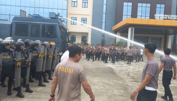 Pendekatan Humanis dan Terukur, Polresta Balikpapan Sukses Kendalikan Aksi Massa Hingga Kondusif