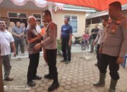 Kapolres Dan Waka Polres Bungo Dampingi Bupati Tinjau Dapur Umum Bagi Warga Terdampak Banjir