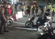 Polresta Balikpapan Tertibkan Puluhan Kendaraan Berknalpot Brong dalam Patroli UKL Akhir Pekan