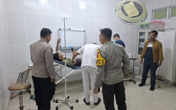Respon Cepat Polres Bungo, Korban Laka Lantas di Jalinsum Km 6 Segera Dievakuasi ke RSUD