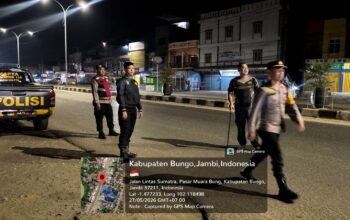 Respon Cepat Polres Bungo Tinjak Lanjuti Aduan Masyarakat Terkait Balap Liar Melalui Layanan 110
