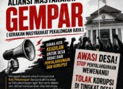 Aliansi Gerakan Masyarakat Pekalongan Raya Serukan Aksi Damai Soroti Maraknya Dugaan Praktik Korupsi di Pemerintahan Desa