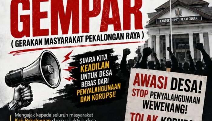 Aliansi Gerakan Masyarakat Pekalongan Raya Serukan Aksi Damai Soroti Maraknya Dugaan Praktik Korupsi di Pemerintahan Desa