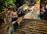 Diduga Dihadang Warga, Polres Bungo Berhasil Evakuasi Alat Berat Hasil Razia PETI Setelah Hampir 10 Jam