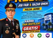 Polres Bungo Ajak Masyarakat Manfaatkan Bhayangkara Presisi Job Fair dan Bazar UMKM Polda Jambi