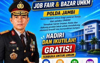 Polres Bungo Ajak Masyarakat Manfaatkan Bhayangkara Presisi Job Fair dan Bazar UMKM Polda Jambi