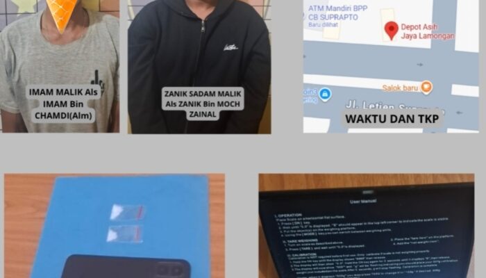 Jejak Tak Putus, Polsek Balikpapan Timur Bongkar Peredaran  Sabu dan Amankan Dua Terduga Pelaku