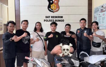 Tim Gunjo Polres Bungo Ringkus Pelaku Curanmor, Tiga Unit Sepeda Motor Berhasil Diamankan