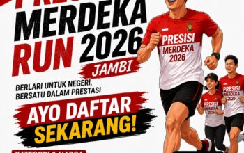 Polres Bungo Ajak Masyarakat Meriahkan Presisi Merdeka Run 2026 di Jambi