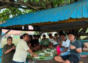 Perkuat Kemitraan dengan Generasi Muda, Kanit Pidum 1 Polres Buton Tengah Jalin Silaturahmi Bersama Pemuda Watulea