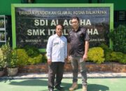 Bangun Sinergi Pendidikan, Insan Pers Eko Saliwunto Jalin Silaturahmi dengan Kepala Sekolah SDI Al Aqsha Balikpapan