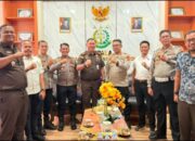 Perkuat Sinergi Penegakan Hukum, Kapolres Buton Tengah Jalin Silaturahmi dengan Kajari Buton