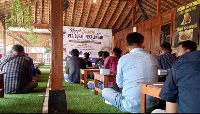 Ngopi Bareng Insan Pers, Pemkab Pekalongan Perkuat Kolaborasi Transparansi dan Pembangunan Daerah