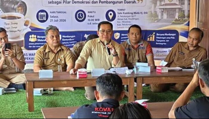 Di Tengah Sorotan Infrastruktur, DPUPR Absen di Forum Dialog Plt Bupati Bersama Wartawan