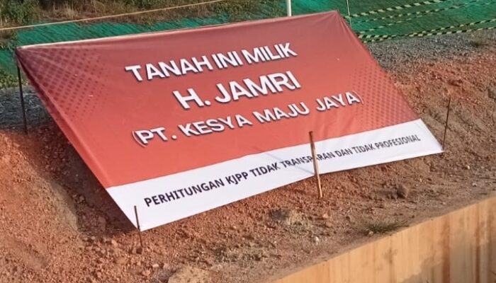 H. Jamri Minta Kepastian Hukum Lahan 15 Hektare di Manggar, Persoalkan Nilai Appraisal dan Dorong Penilaian Ulang