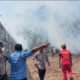 Lahan PT Suryagita Terbakar di Teritip, Polisi dan BPBD Bergerak Cepat Padamkan Api
