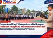Pimpin Apel Pagi, Wakapolresta Balikpapan Tekankan Integritas, Kesehatan Personel dan Kesiapsiagaan Hadapi Akhir Tahun