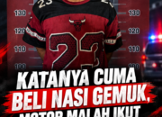 Katanya Cuma Beli Nasi Gemuk, Motor Malah Ikut ‘Jalan-Jalan’ ke Merangin