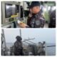 Tingkatkan Kemampuan Tempur Prajurit, KRI Keris-624 Latihan Penembakan Meriam di Laut Bali