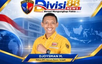 HUT ke-81 TNI, Ketua DPC Hanura Buton Tengah Apresiasi Dandim 1413/Buton Kawal Program Pemerintah