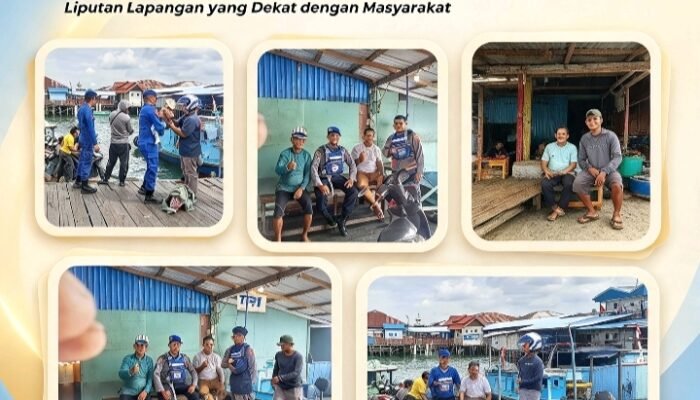 Jelang Akhir Pekan, Sat Polairud Polresta Balikpapan Perkuat Binmas Pesisir dan Edukasi Keselamatan Pelayaran