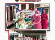 Polwan Polda Kaltim dan Bhayangkari Berbagi, Hadirkan Kepedulian bagi Warga Balikpapan