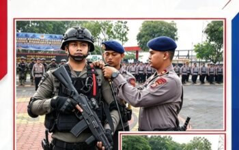 Mantapkan Kesiapsiagaan dan Profesionalisme, Danden Gegana Buka Latihan Peningkatan Kemampuan Satbrimob Polda Kaltim