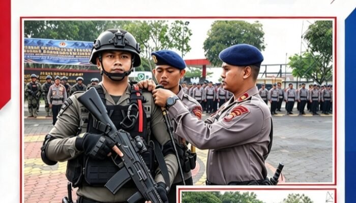 Mantapkan Kesiapsiagaan dan Profesionalisme, Danden Gegana Buka Latihan Peningkatan Kemampuan Satbrimob Polda Kaltim