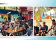 Pererat Kedekatan dengan Warga, Polsek Balikpapan Timur Bangun Sinergi Kamtibmas di Pantai Nelayan
