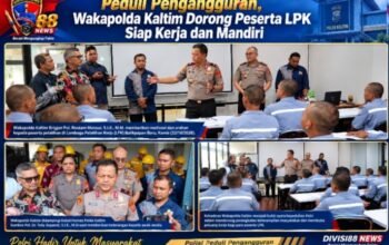 Peduli Pengangguran, Wakapolda Kaltim Dorong Peserta LPK Siap Kerja dan Mandiri