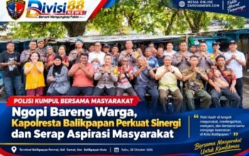 Ngopi Bareng Warga, Kapolresta Balikpapan Perkuat Sinergi dan Serap Aspirasi Masyarakat