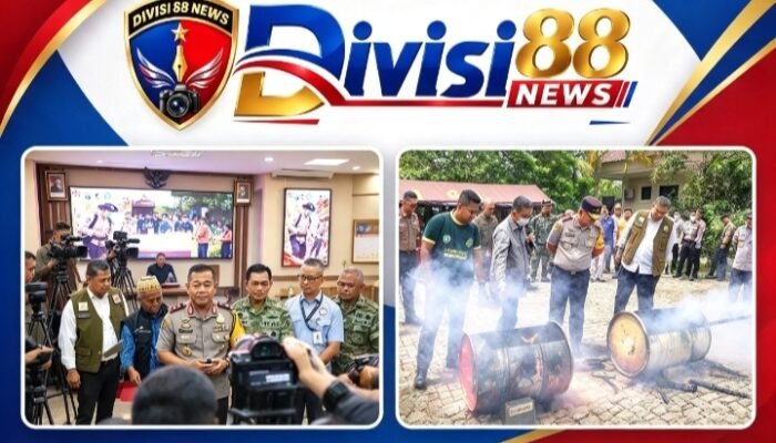 Kapolda Kaltim Pimpin Simulasi Inovasi Surface Active Agent, Perkuat Kolaborasi Penanganan Karhutla