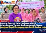 Dukung Operasi Patuh Mahakam 2026,Ketua Karang Taruna Sepinggan Ajak Warga Utamakan Keselamatan Berkendara