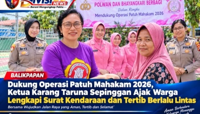 Dukung Operasi Patuh Mahakam 2026,Ketua Karang Taruna Sepinggan Ajak Warga Utamakan Keselamatan Berkendara