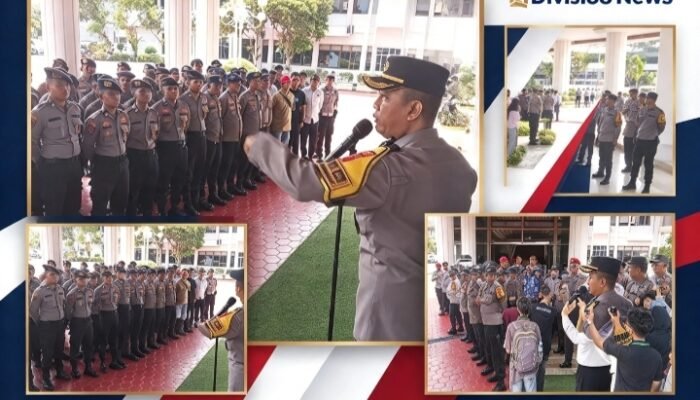 Polresta Balikpapan Kerahkan 300 Personel Amankan Aksi Damai Mahasiswa, Kedepankan Pendekatan Humanis
