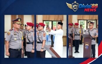 Kapolda Kaltim Pimpin Sertijab Tiga Pejabat Strategis, Perkuat Profesionalisme dan Pengabdian Polri