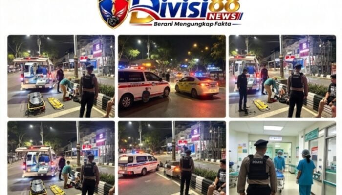 Respon Cepat Beat 110 Polresta Balikpapan, Personel Tiba di TKP Laka Lantas dalam 10 Menit