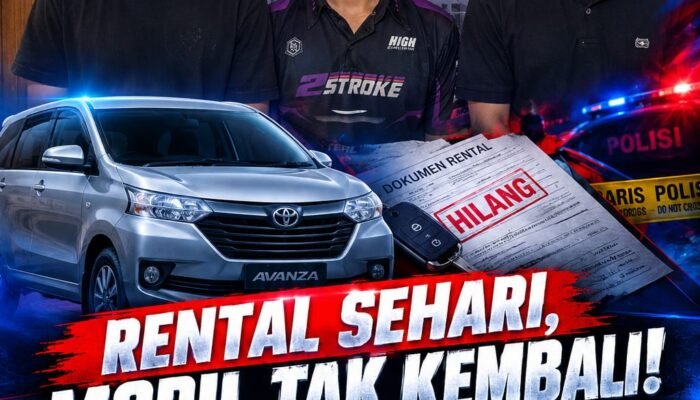 Rental Sehari, Mobil Tak Kembali! Tiga Pemuda di Bungo Terseret Dugaan Penggelapan Avanza Rp130 Juta