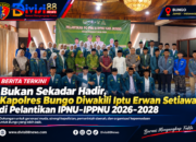 Bukan Sekadar Hadir, Kapolres Bungo Diwakili Iptu Erwan Setiawan di Pelantikan IPNU–IPPNU 2026–2028