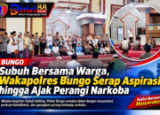 Subuh Bersama Warga, Wakapolres Bungo Serap Aspirasi hingga Ajak Perangi Narkoba
