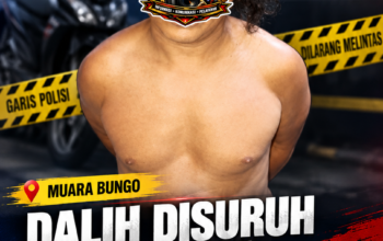 Dalih Disuruh Beli Nasi, Motor Honda Beat Malah Raib! Pria 45 Tahun di Bungo Diamankan Polisi