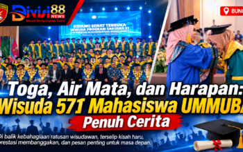 Toga, Air Mata, dan Harapan: Wisuda 571 Mahasiswa UMMUBA Penuh Cerita