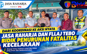 Dari Koordinasi ke Aksi Nyata, Jasa Raharja dan FLLAJ Tebo Bidik Penurunan Fatalitas Kecelakaan